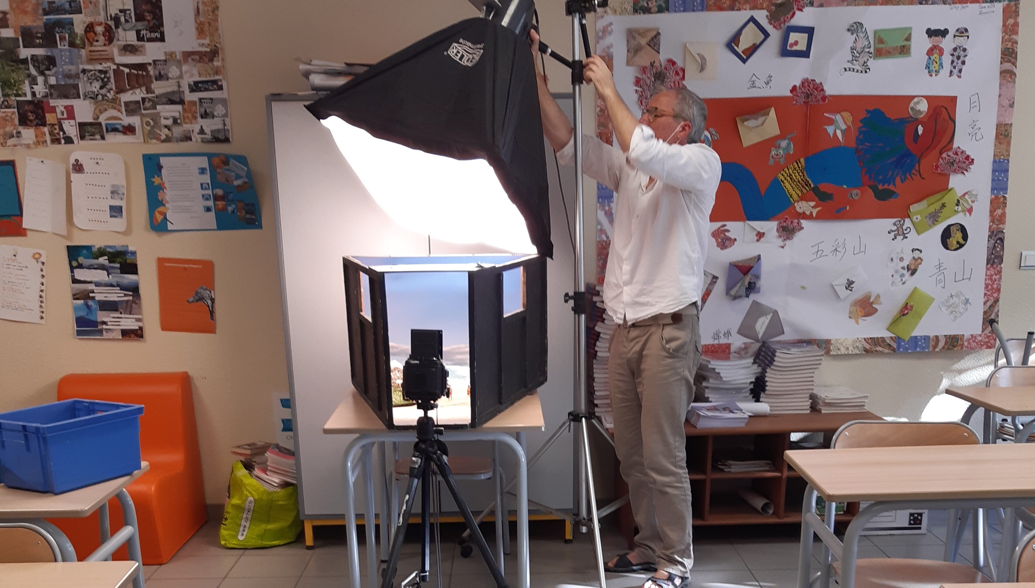installation de l'atelier
